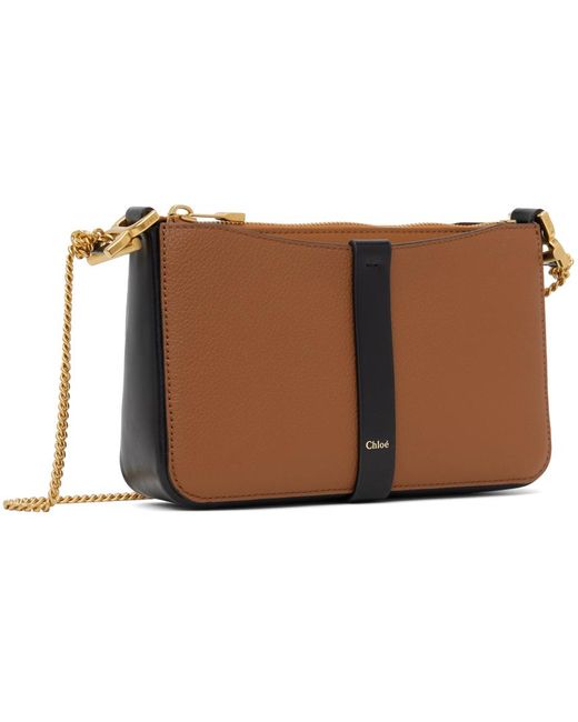 Chloé タン& Marcie Pouch On Chain チェーンバッグ Black