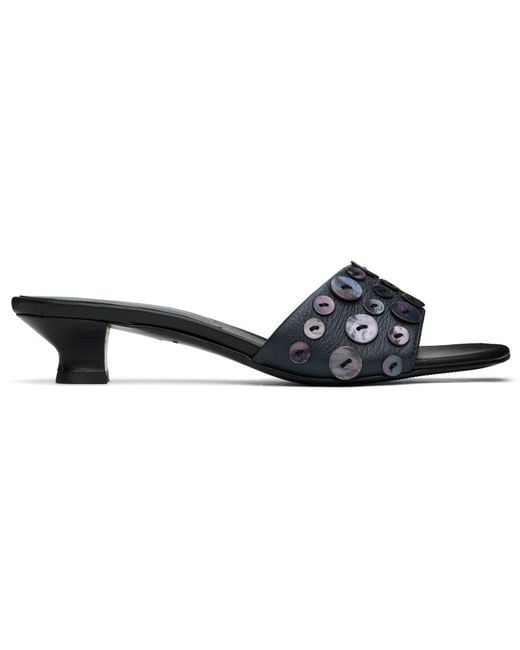 Paloma Wool Black Bottoni I Heeled Sandals
