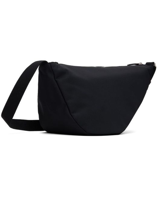 The Row Black Slouchy Banana Two Bag for men
