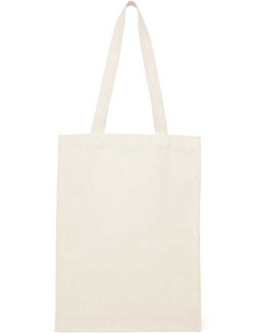 Etudes Studio White Off- November Stencil Tote Bag for men
