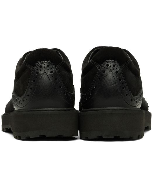 Diemme Black Ampezzo Wing Derbys for men