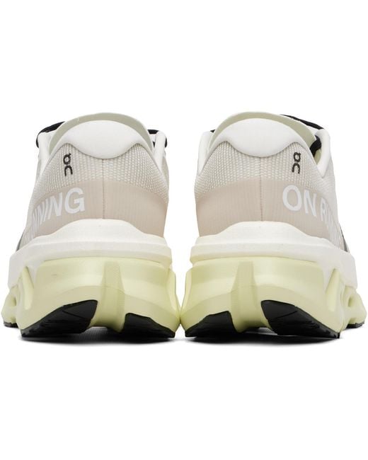 On Shoes White Off- & Cloudmster 3 Hyper Sneakers for men