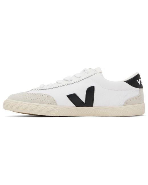 Baskets Volley Blanc Et Noir En Canevas Veja pour homme en coloris Black