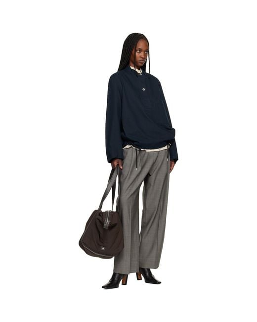 Studio Nicholson Blue Baye Shirt