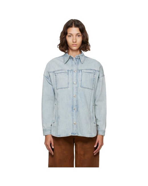 Isabel Marant Blue Imana Denim Jacket