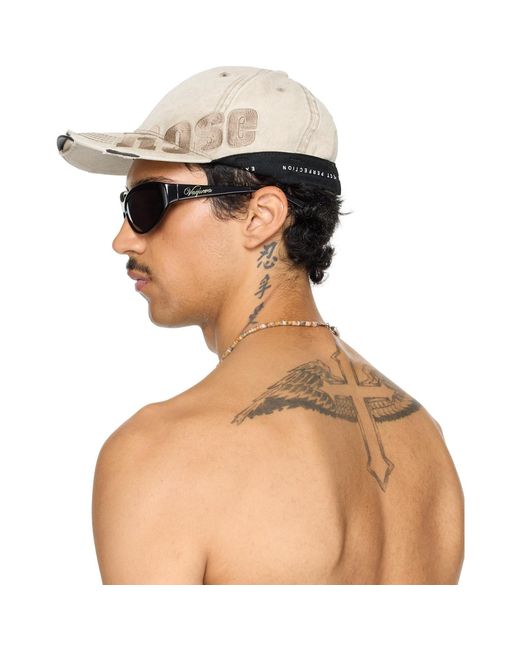 Martine Rose Natural Ssense Exclusive Roll Back Cap for men
