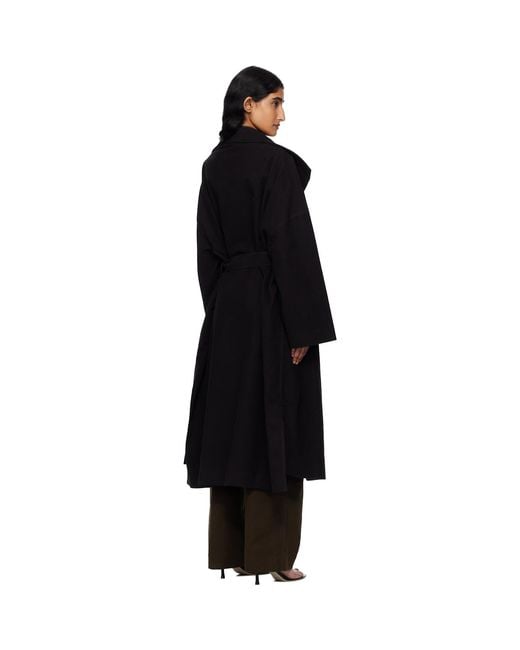 GIA STUDIOS Black Grace Long Coat