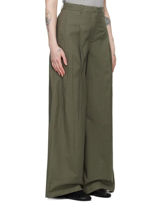 Pantalon ample kaki 3.1 Phillip Lim en coloris Green