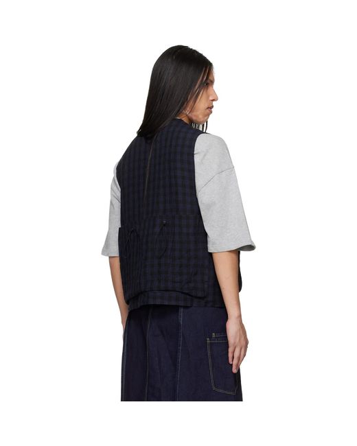 Toogood Blue 'The Roper' Vest for men