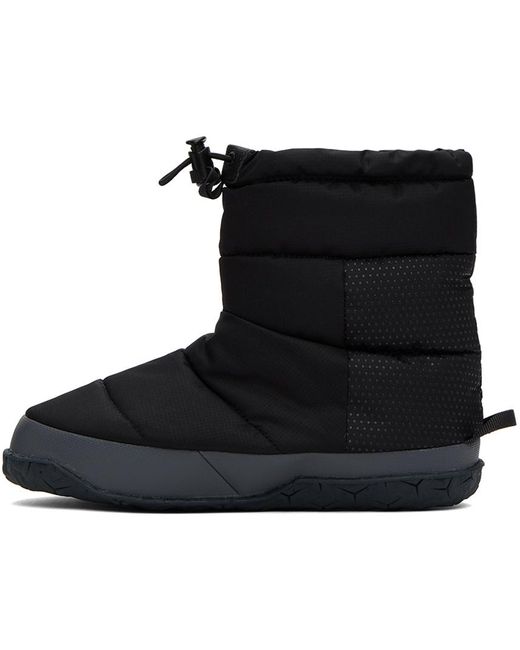 The North Face Black Nuptse Aprés Boots | Lyst UK