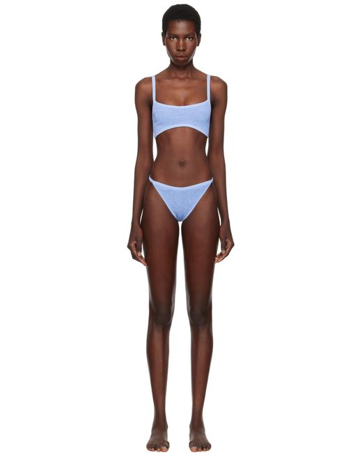 Hunza G Black Tyler Tonal Bikini