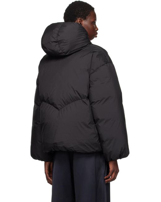 Studio Nicholson Black Dana Down Jacket