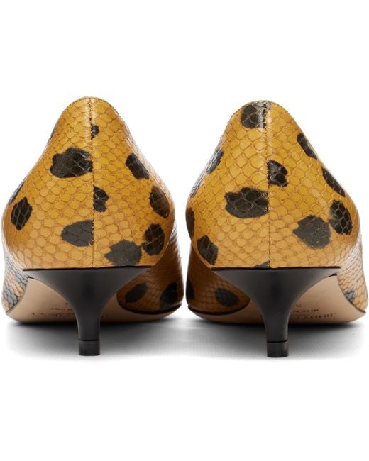 Jimmy Choo Metallic Amelia 35 Spotty Heels
