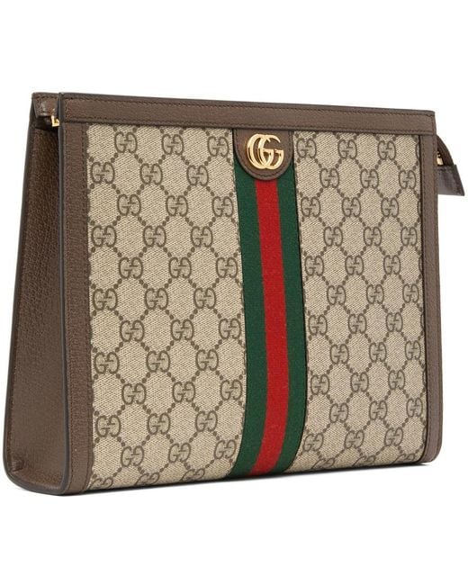 Gucci Green Ophidia Pouch