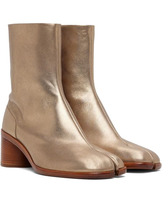 Maison Margiela Brown Tabi Ankle Boots for men