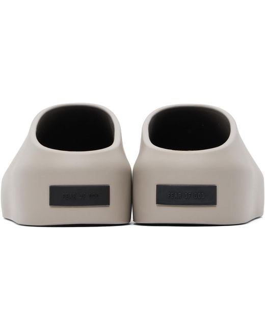 Fear Of God Black Taupe 'The California' Loafers for men