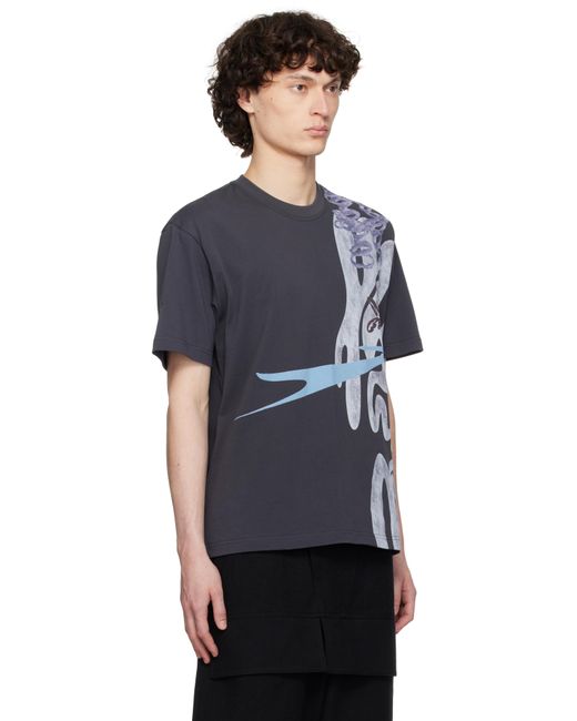 Pet Tree Kor Black 'Carbonara Misguided' T-Shirt for men