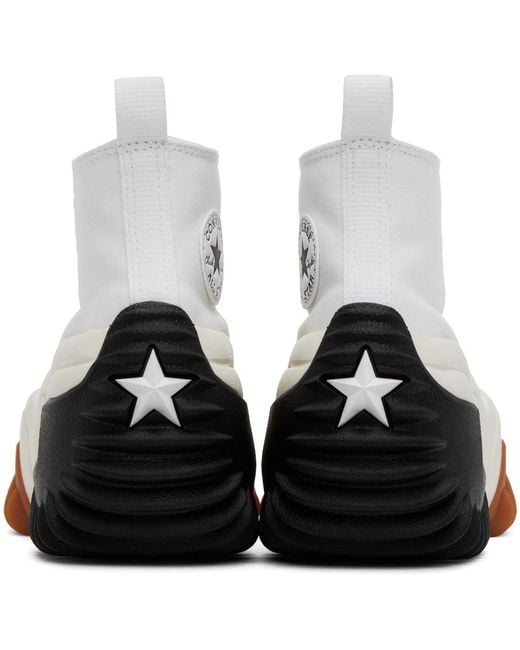 Converse White 'run Star Motion' Sneakers,