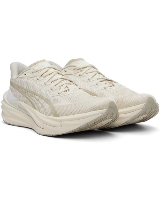 PUMA Black Off- Deviate Nitro 4 Sneakers for men