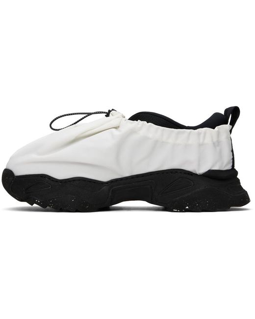 Vivienne Westwood Black & White Romper Bag Sneakers for men