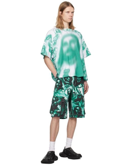 Gerrit Jacob Green Oversized T-Shirt for men