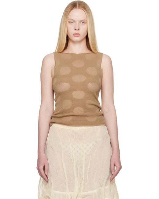 Paloma Wool Natural Rory Tank Top