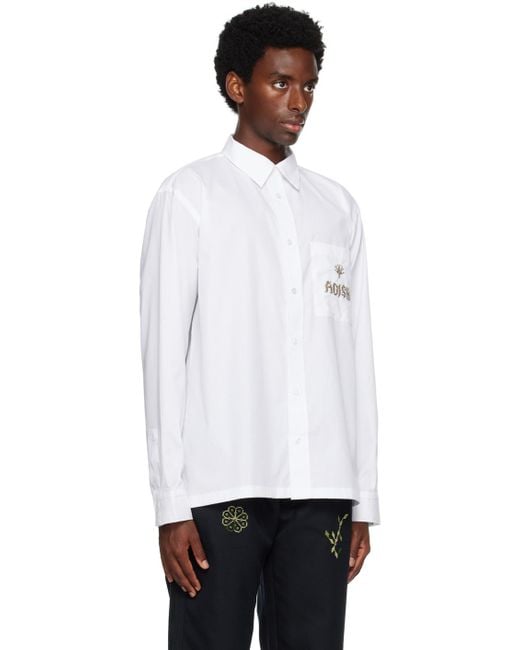 メンズ Adish ホワイト Shajarat シャツ White
