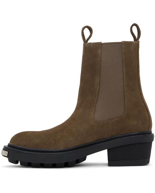 Eytys Brown Taupe Nikita Ii Chelsea Boots for men