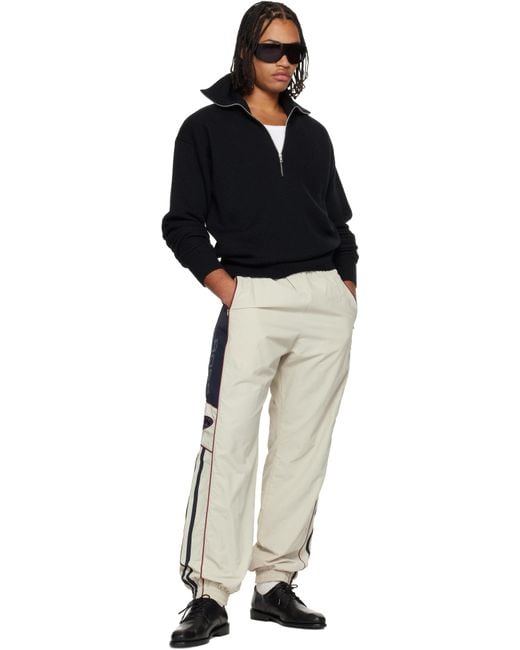 Martine Rose Natural Hockey Track Pants for men