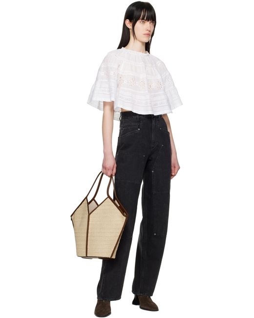 Isabel Marant ホワイト Dilama ブラウス White