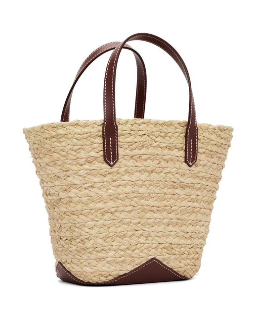 Lanvin Brown Catch Tote