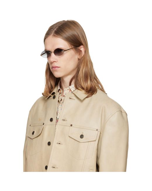 Cartier Black 'Panthère De Sunglasses for men