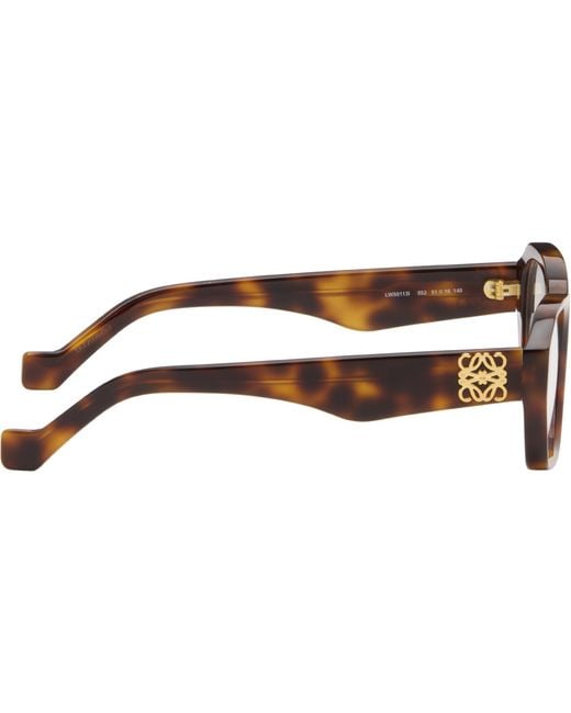 Loewe Black Anagram Glasses for men