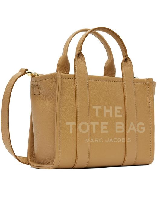 Petit cabas 'the tote bag' en cuir Marc Jacobs en coloris Brown