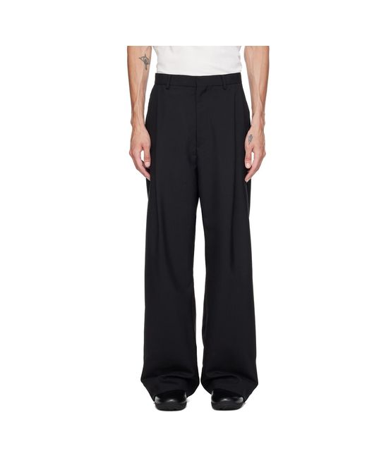 Kiko Kostadinov Black Vaals Tailored Trousers for men