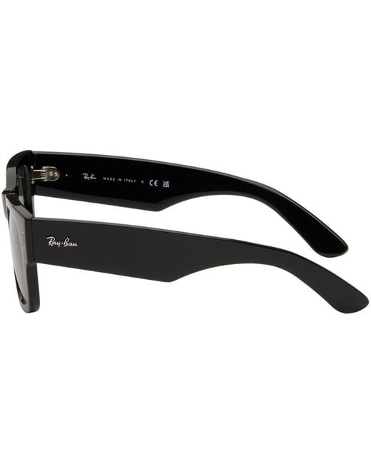 Ray-Ban Green Black Mega Wayfarer Sunglasses for men