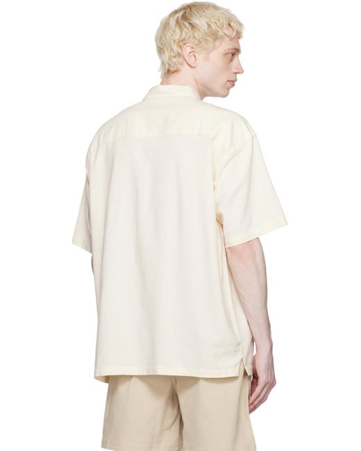 Adsum White Off- Breezer Shirt for men