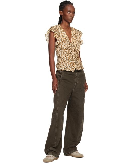 Isabel Marant Black Taupe Beth Sneakers