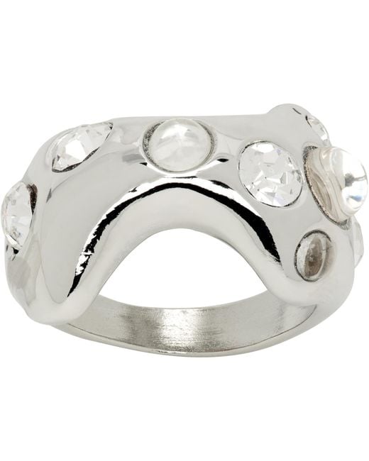 Collina Strada Metallic Bat Ring