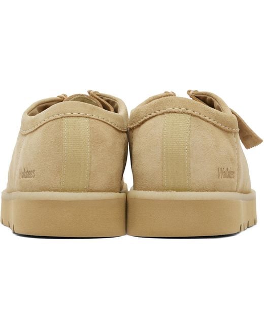 Clarks Natural Meare Wallabee Derbys for men