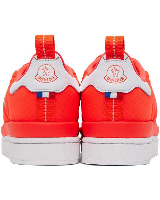 Moncler Genius Red Moncler X Adidas Originals Orange Campus Tg 42 Sneakers for men