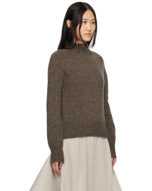 YMC Brown Taupe Diddy Turtleneck