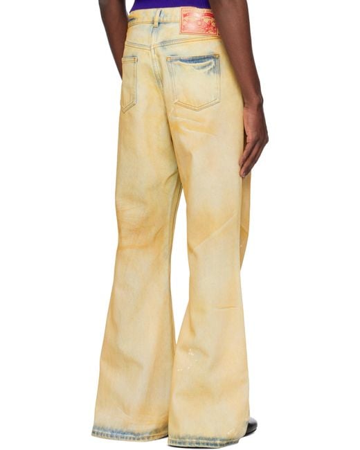 Egonlab Yellow Samy Jeans for men