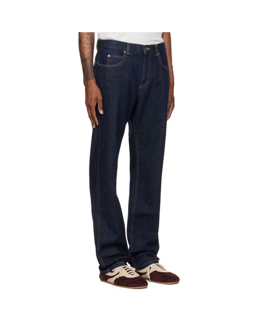 Isabel Marant Blue Lewys Jeans for men