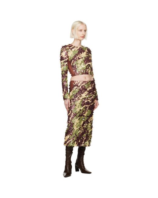 Haut olivia e KNWLS en coloris Multicolor
