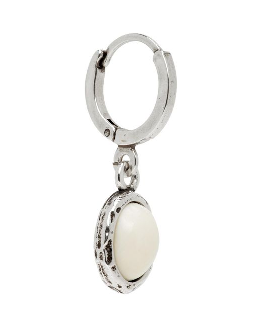Isabel Marant Black Joanny Single Earring for men