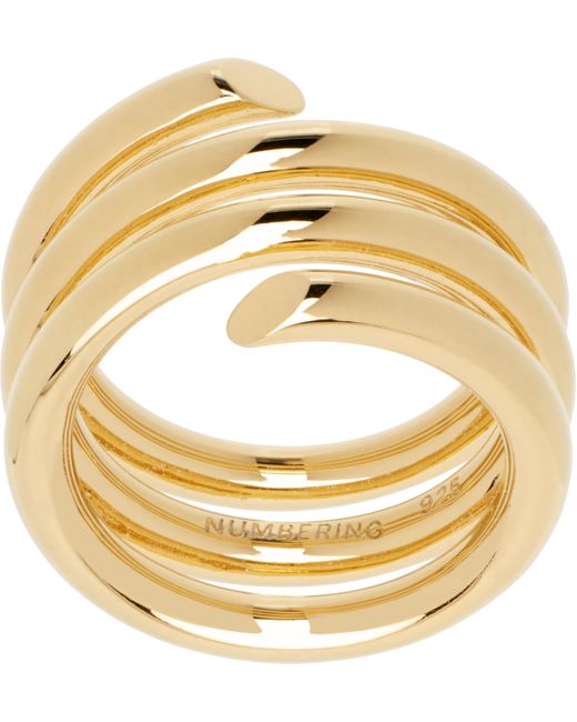 メンズ NUMBERING ゴールド #8403 リング Metallic