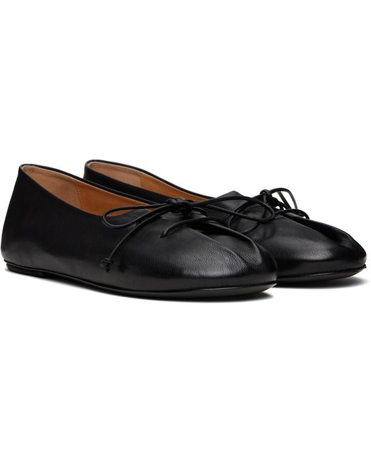Marsèll Black Girella Ballerina Flats