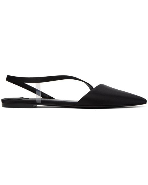 Chaussures à enfiler d'orsay noires Stella McCartney en coloris Black