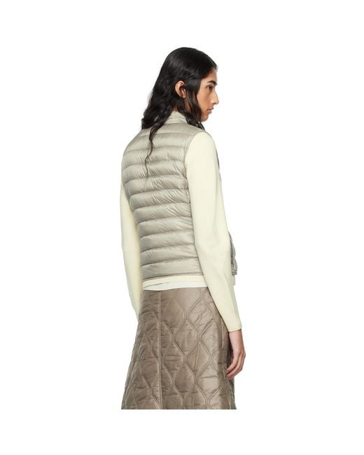 Moncler Natural Liane Down Vest